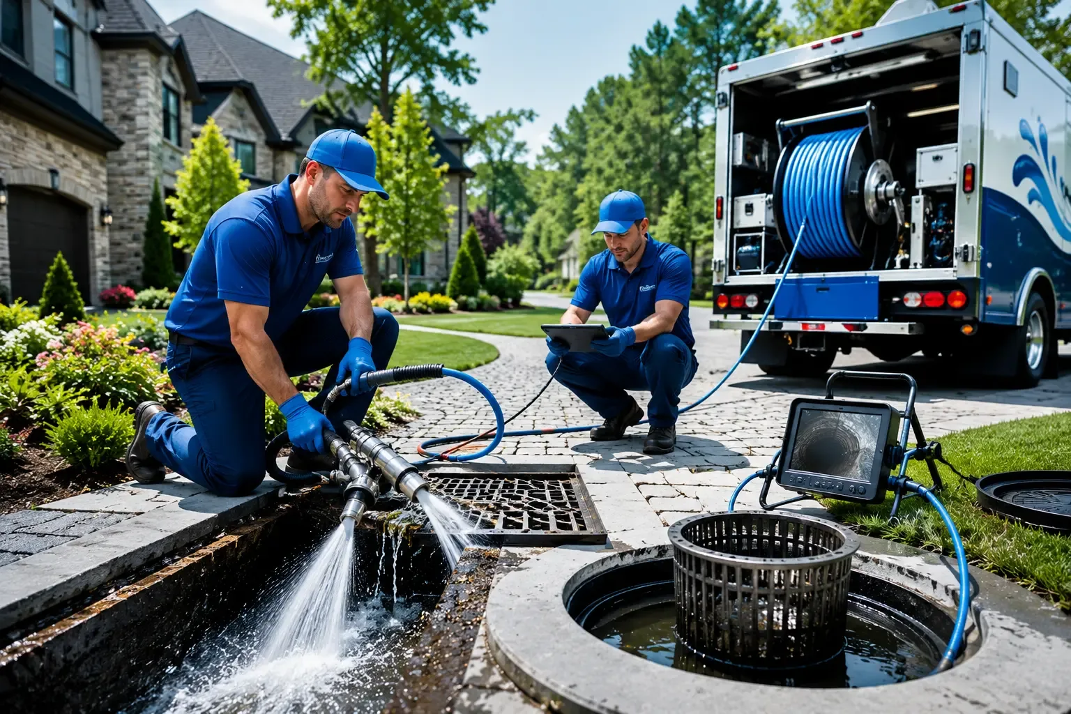 Local outdoor drain cleaning professionals in Hopkins, MO
